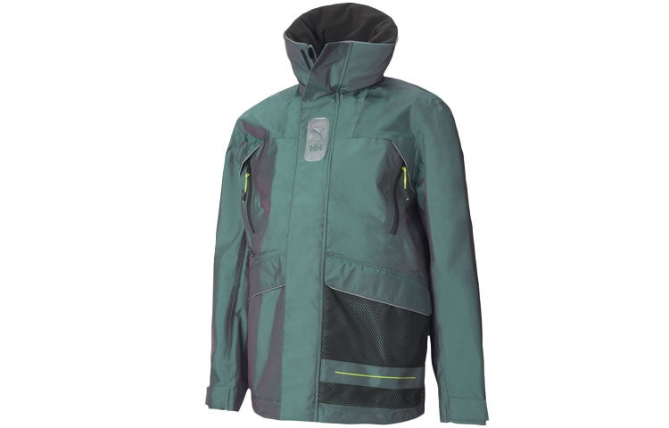 PUMA x Helly Hansen Tech Stormcell Jacket 'Green Black' 598277-94 - 2