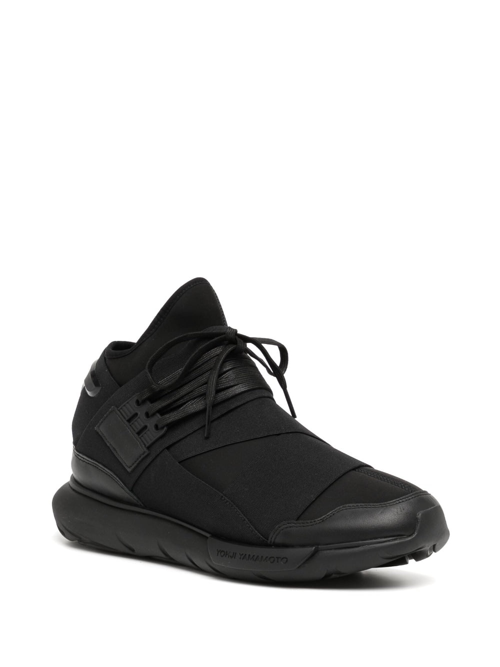 Y-3 BLACK QASA SNEAKER - 20