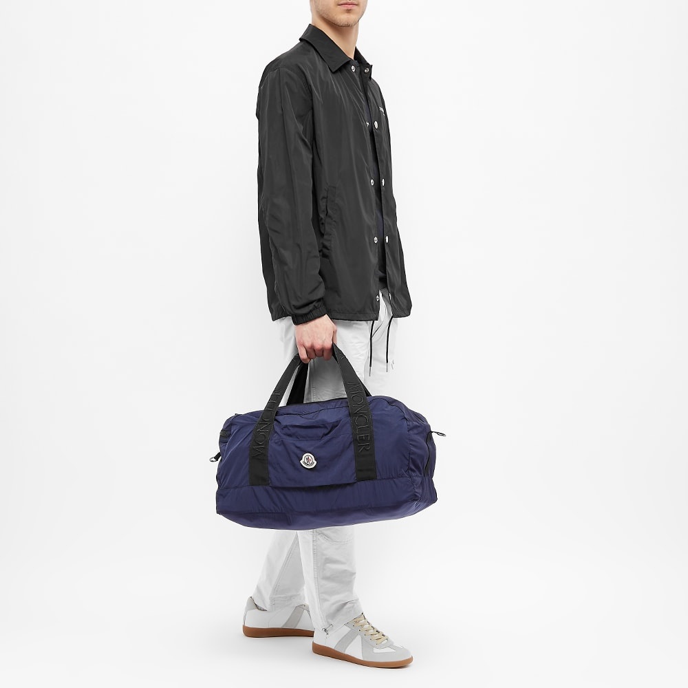 Moncler Nivelle Patch Logo Nylon Holdall - 5