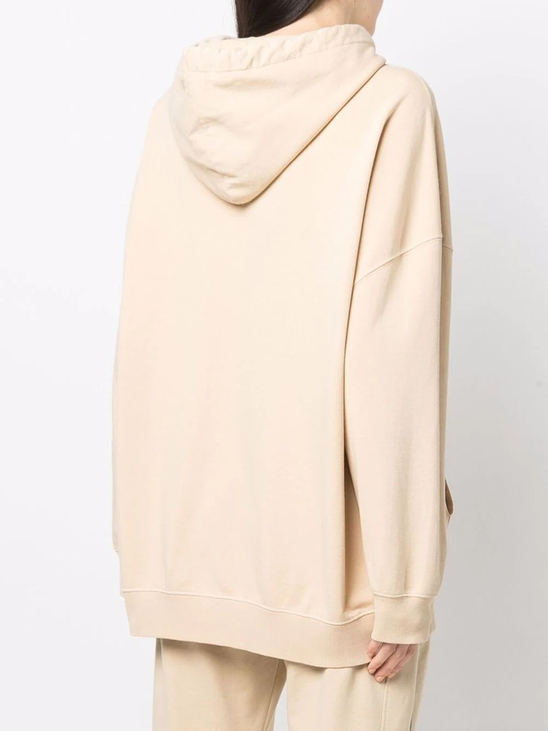 logo-print pullover hoodie 4