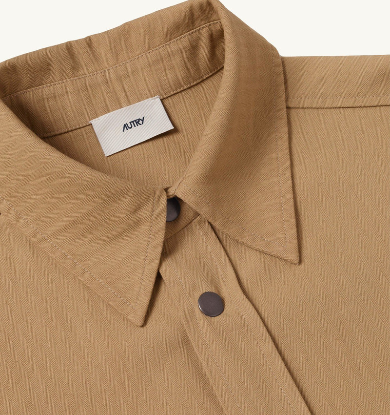 UNISEX HERRINGBONE OVERSHIRT 7
