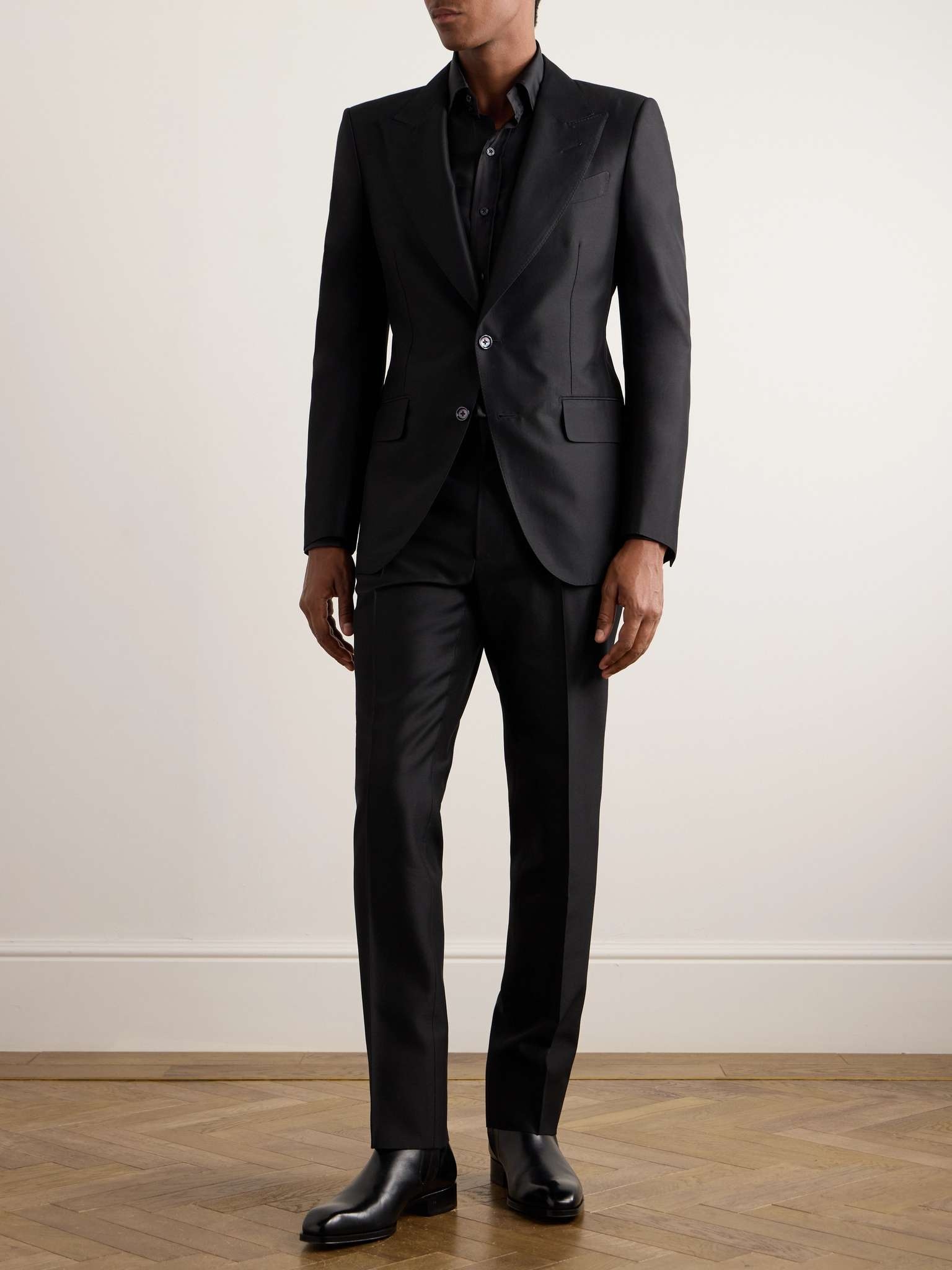 Dyylan Wool and Silk-Blend Twill Suit Jacket - 2