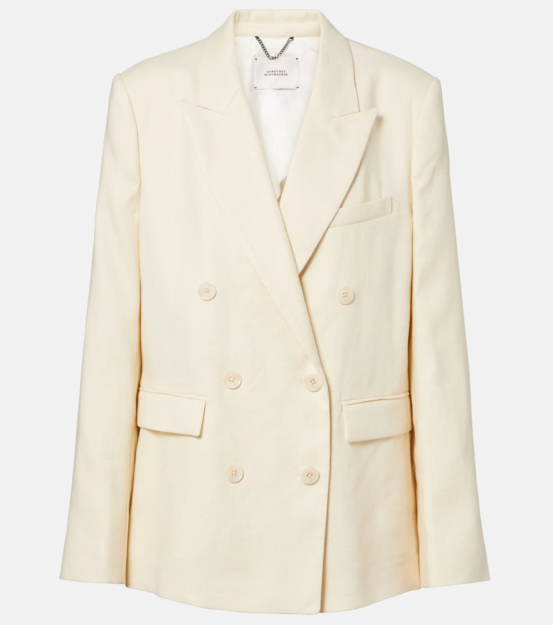 Casual Sophistication linen and cotton blazer - 1