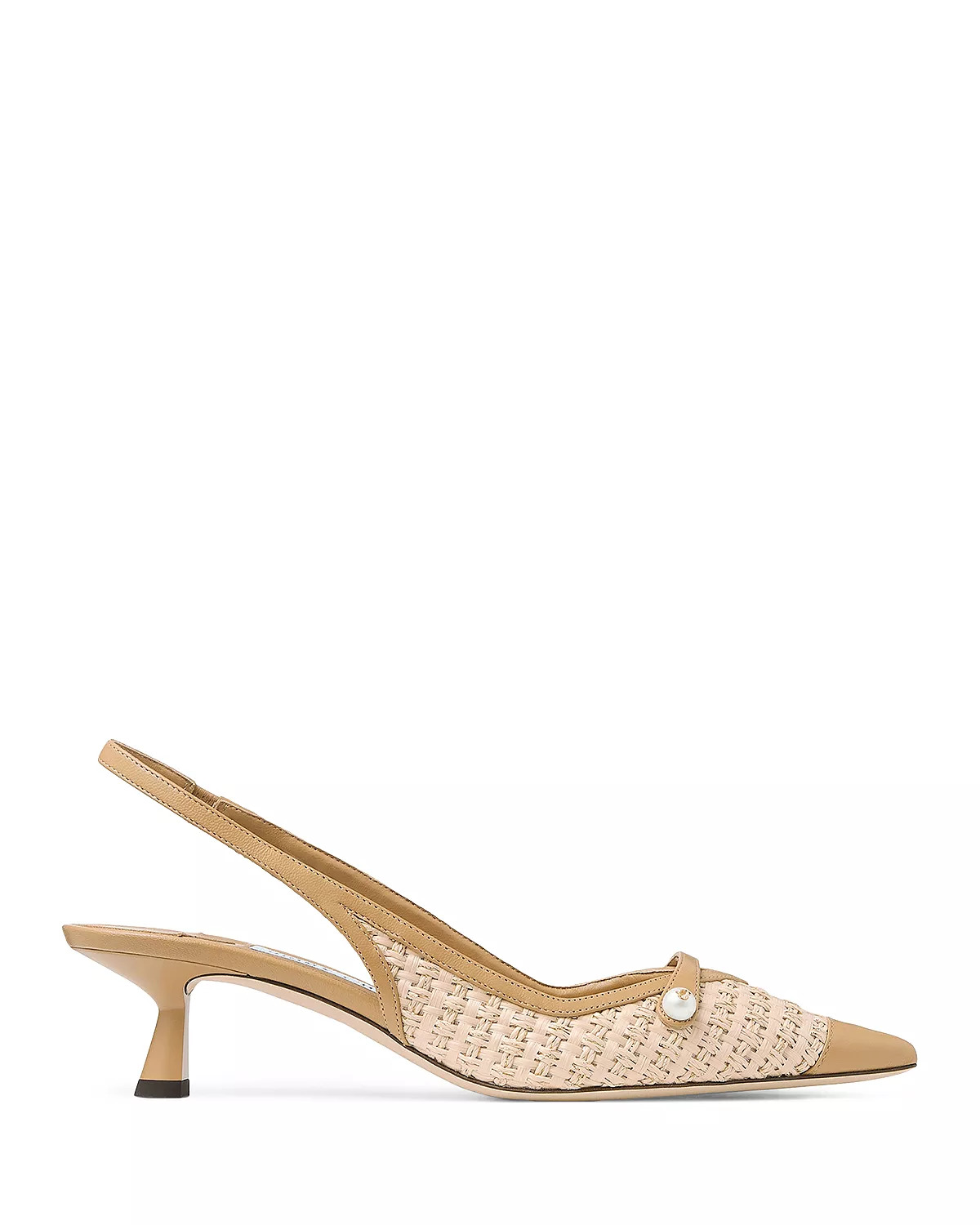 Women's Amita 45 Raffia Slingback Pumps - 2