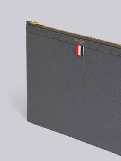 Thom Browne RWB-stripe clutch bag outlook