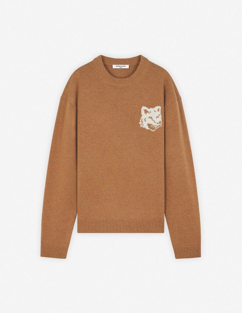FOX HEAD INTARSIA COMFORT JUMPER - 1