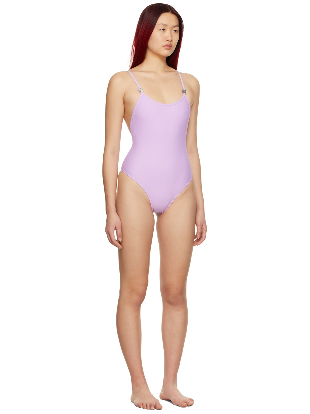 Purple Susyn One-Piece Swimsuit - 2