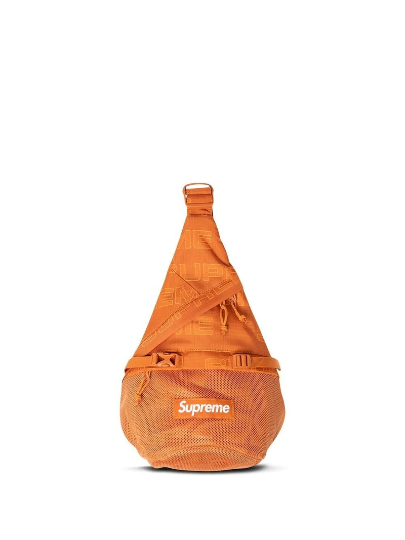 logo-print Sling bag 1