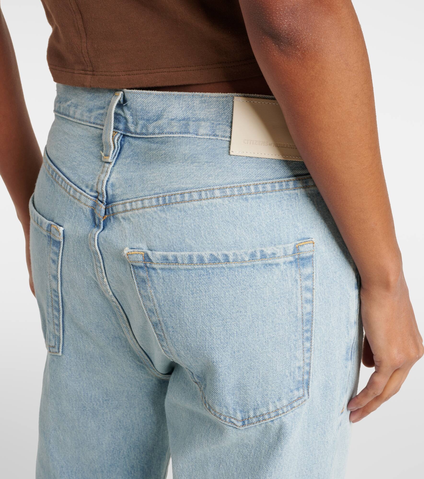 Baretta high-rise straight jeans - 6