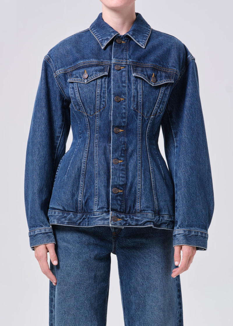 AGOLDE MYRA JACKET IN VOLUME outlook