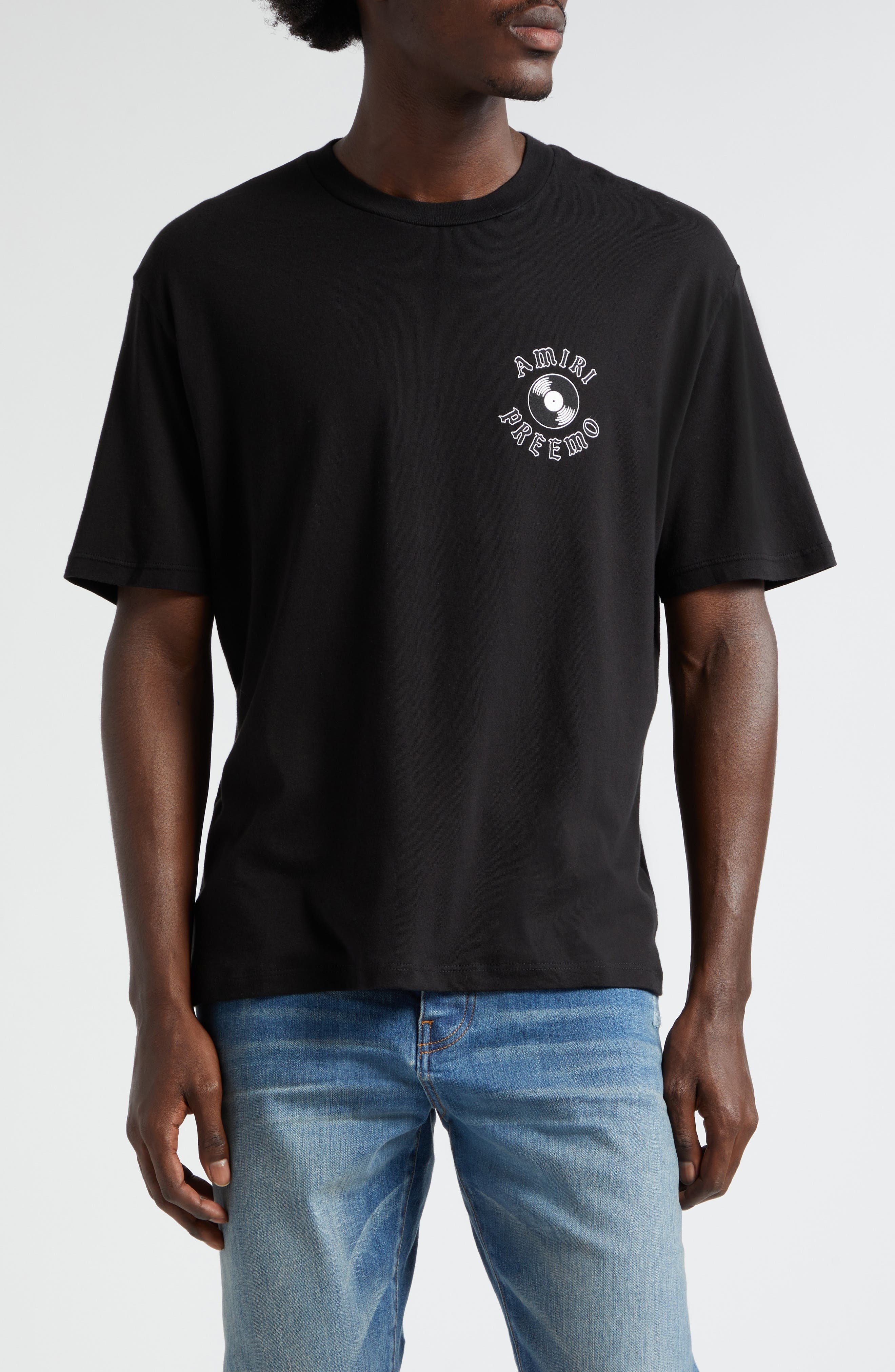x Premier Records Cotton Graphic T-Shirt - 1
