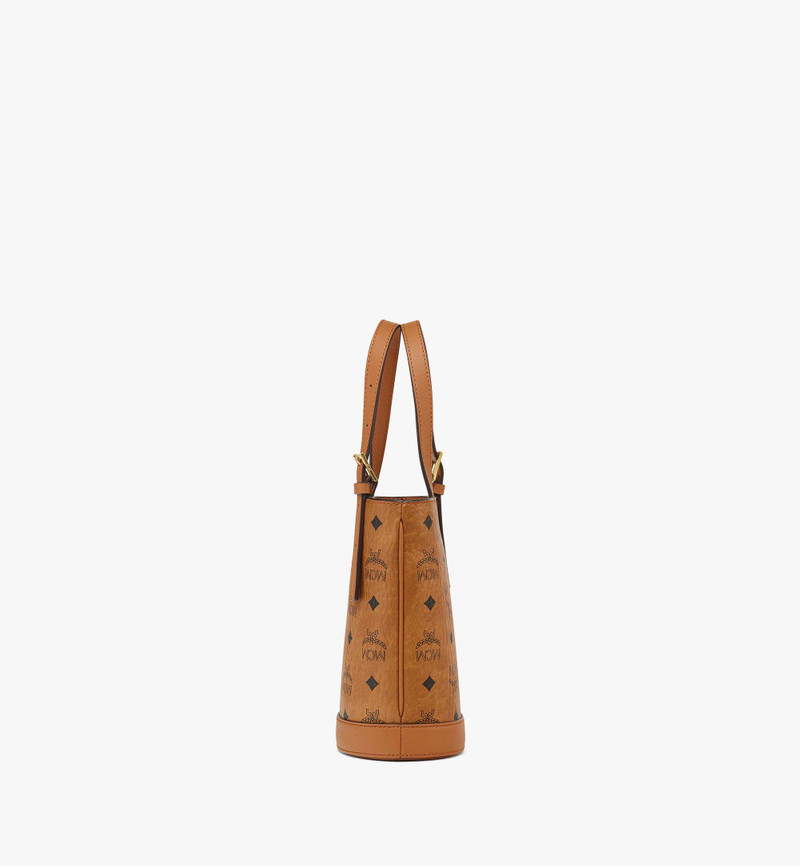 MCM Aren Bucket Tote in Visetos outlook