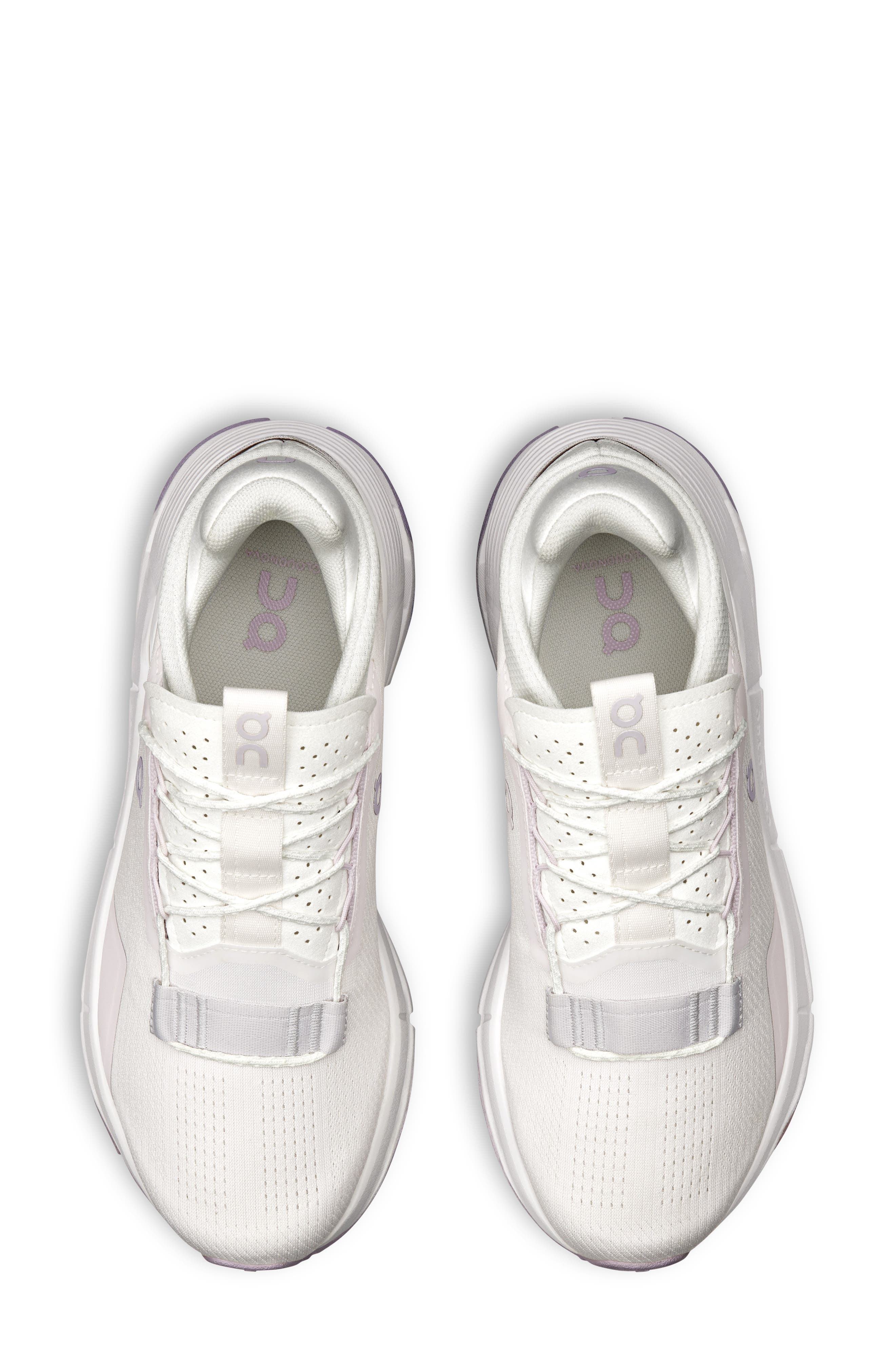 On Cloudnova 2 Sneaker in White/Orchid at Nordstrom - 3