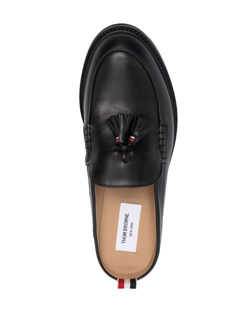 tassel-detailed slip-on loafers - 4