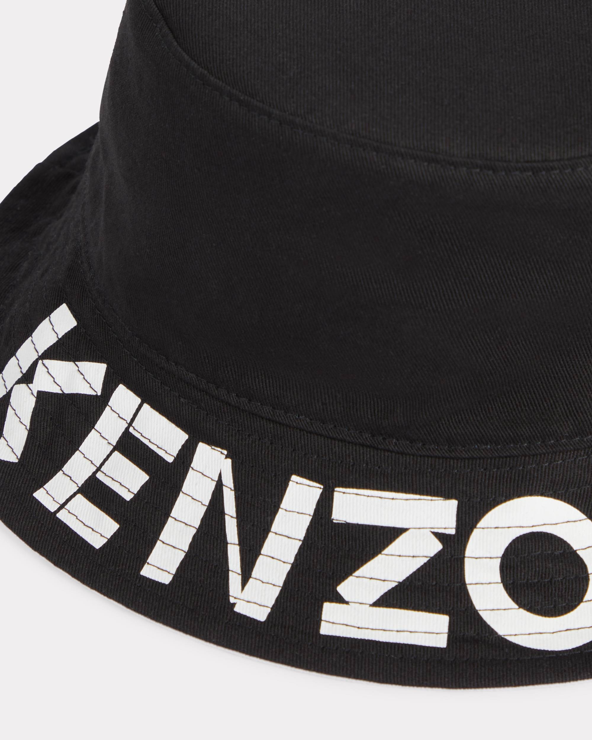 'KENZOGRAPHY' reversible cotton hat - 4