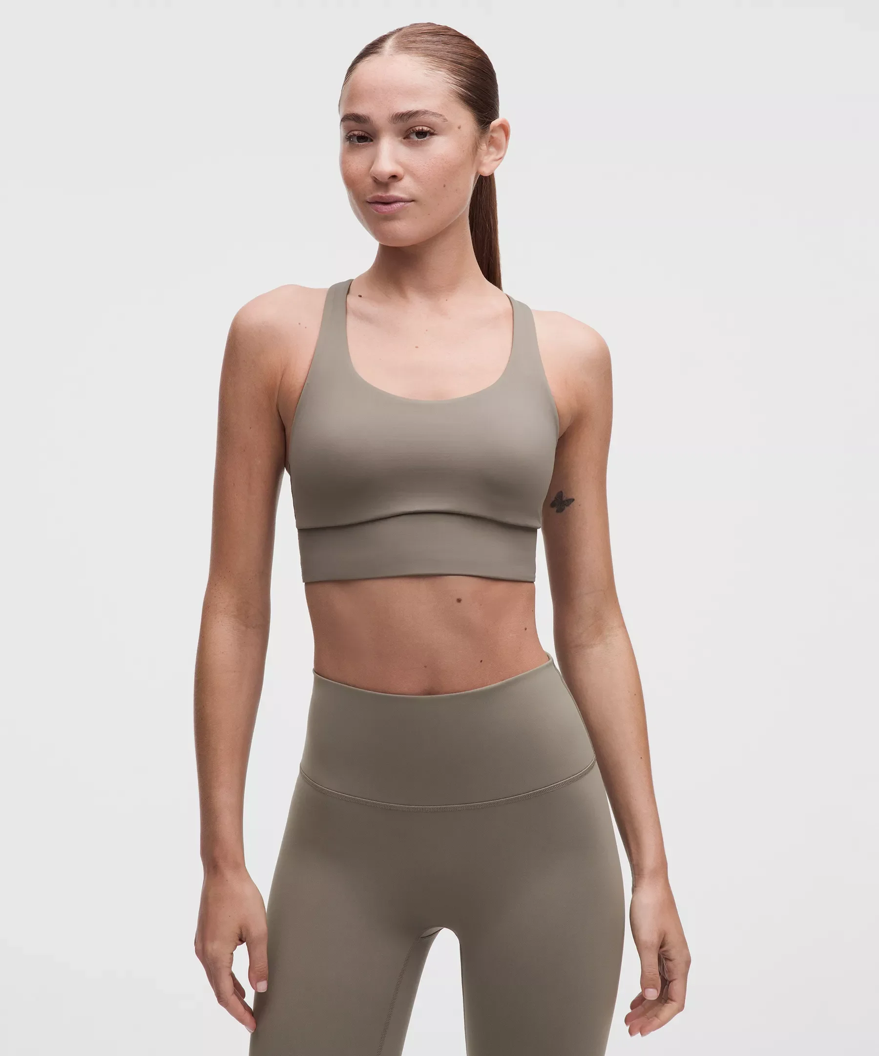 lululemon Energy Longline Bra Medium Support, B-D Cups *Evolve - 1