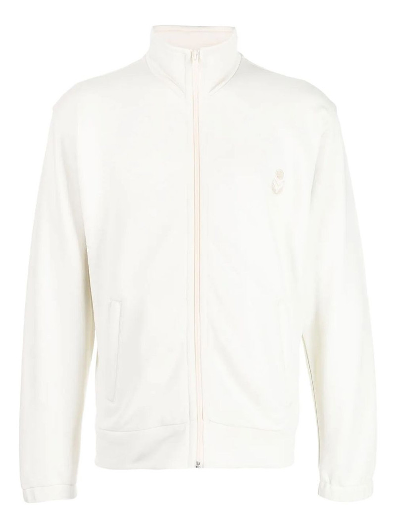 embroidered high-neck jacket 1