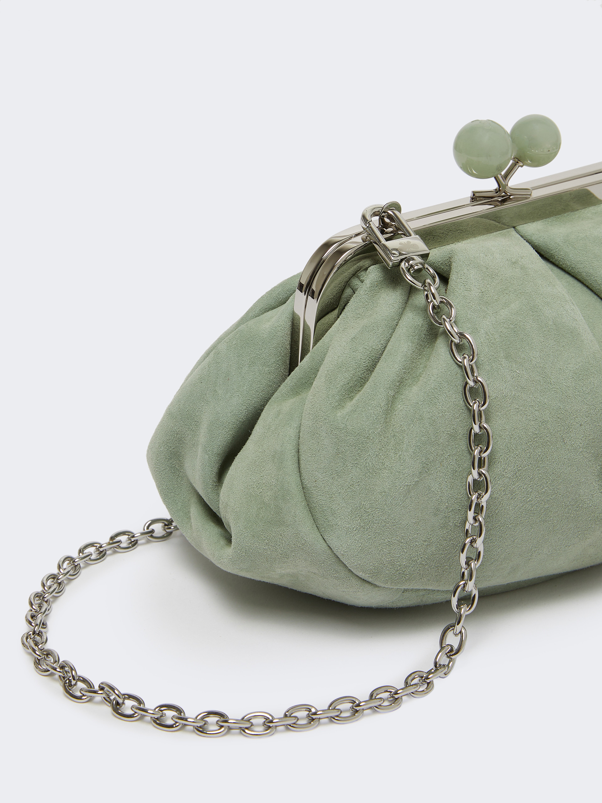 VALOIS Small suede Pasticcino Bag - 4