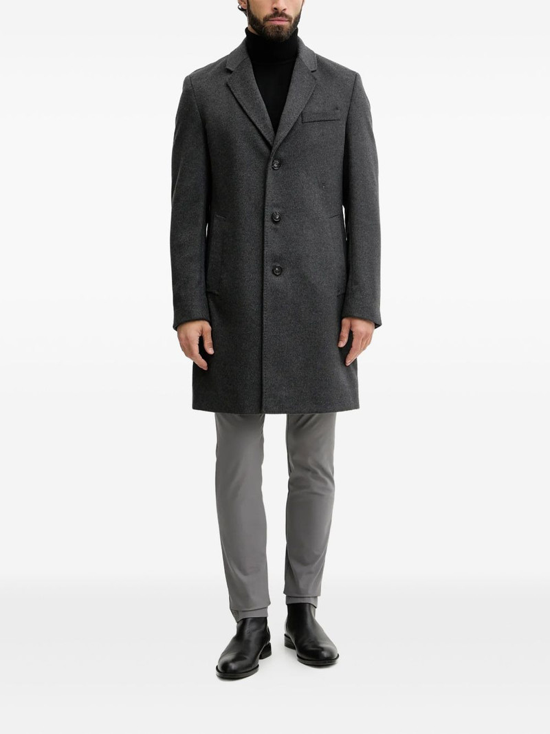 BOSS buttoned coat outlook