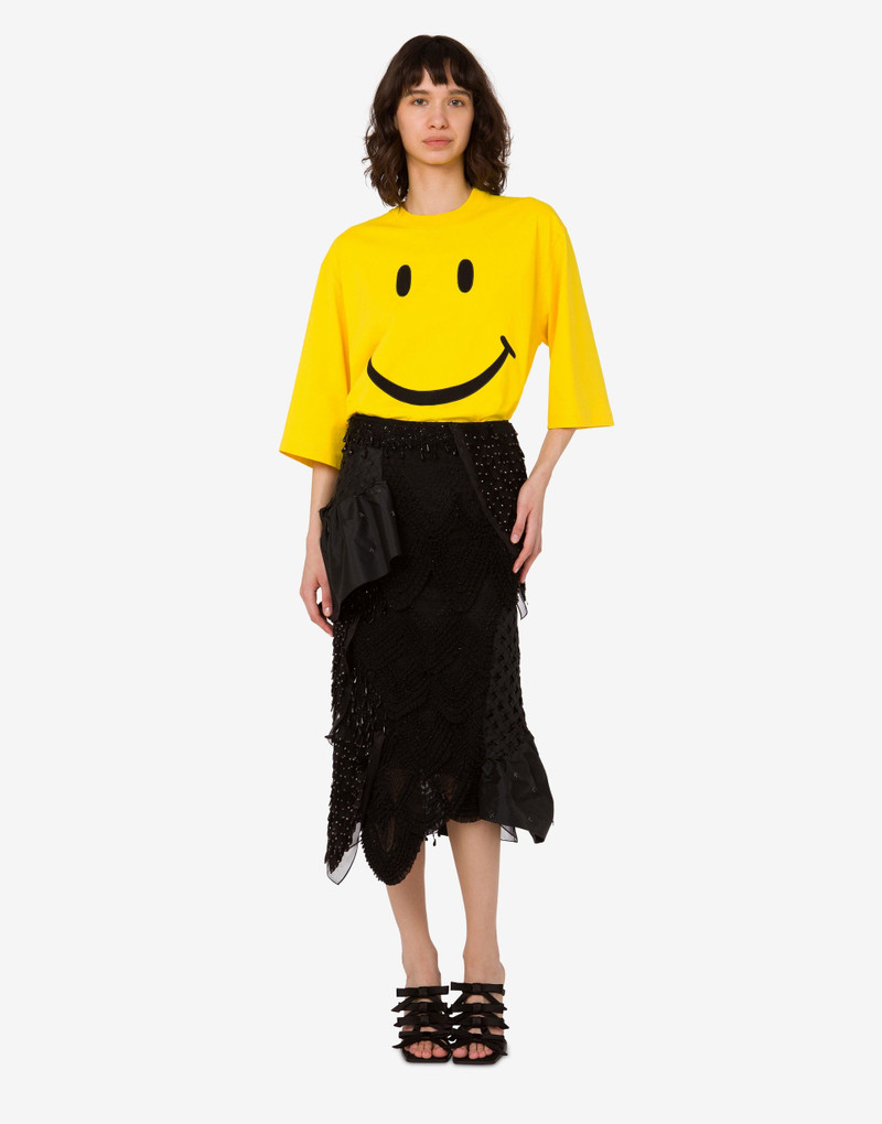 EMBROIDERED SILK ORGANZA SKIRT 1