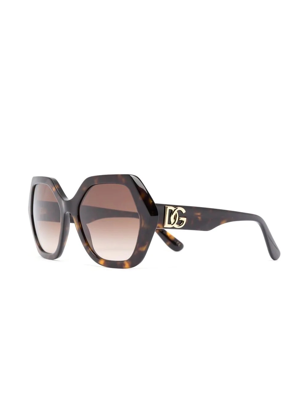 DG Crossed geometric-frame sunglasses - 2