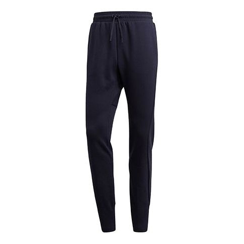 adidas M VRCT Pant Knit Sports Long Pants Navy Blue FM4350 - 1