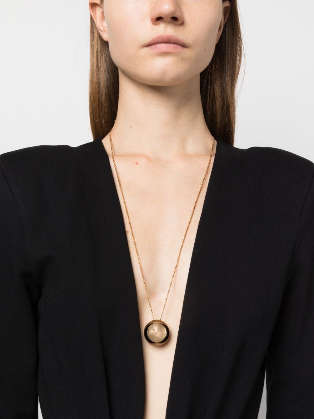 sphere-pendant necklace - 2
