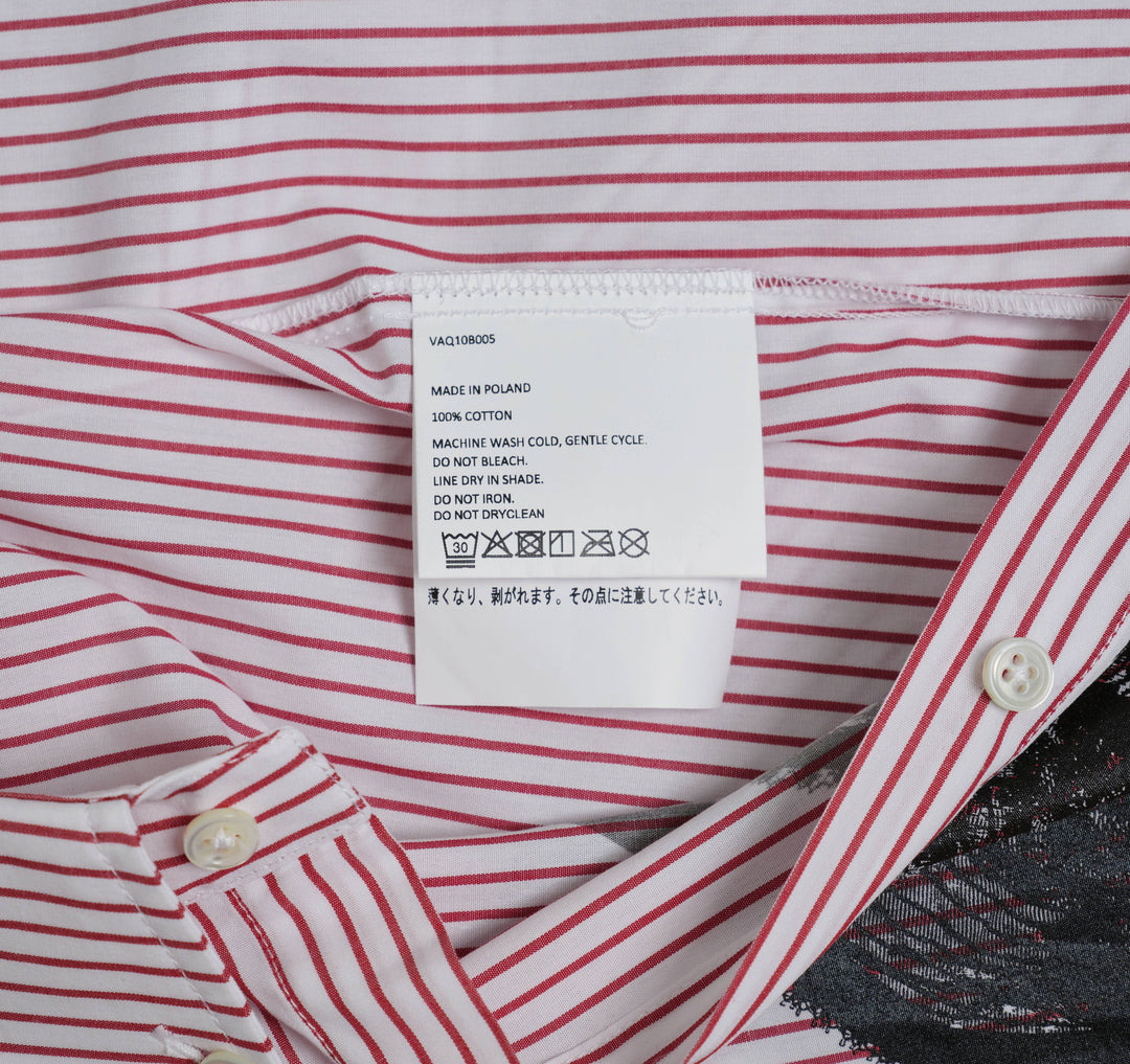 Women Trompe Loeil Button Down Top - 3
