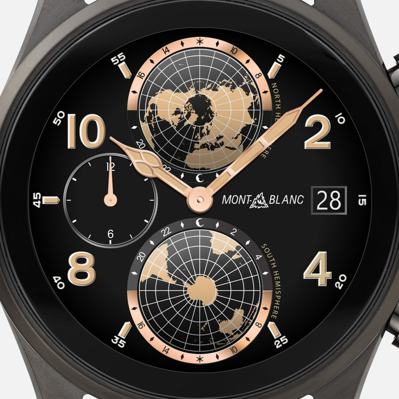 Montblanc Summit 3 Smartwatch - Black Titanium 5