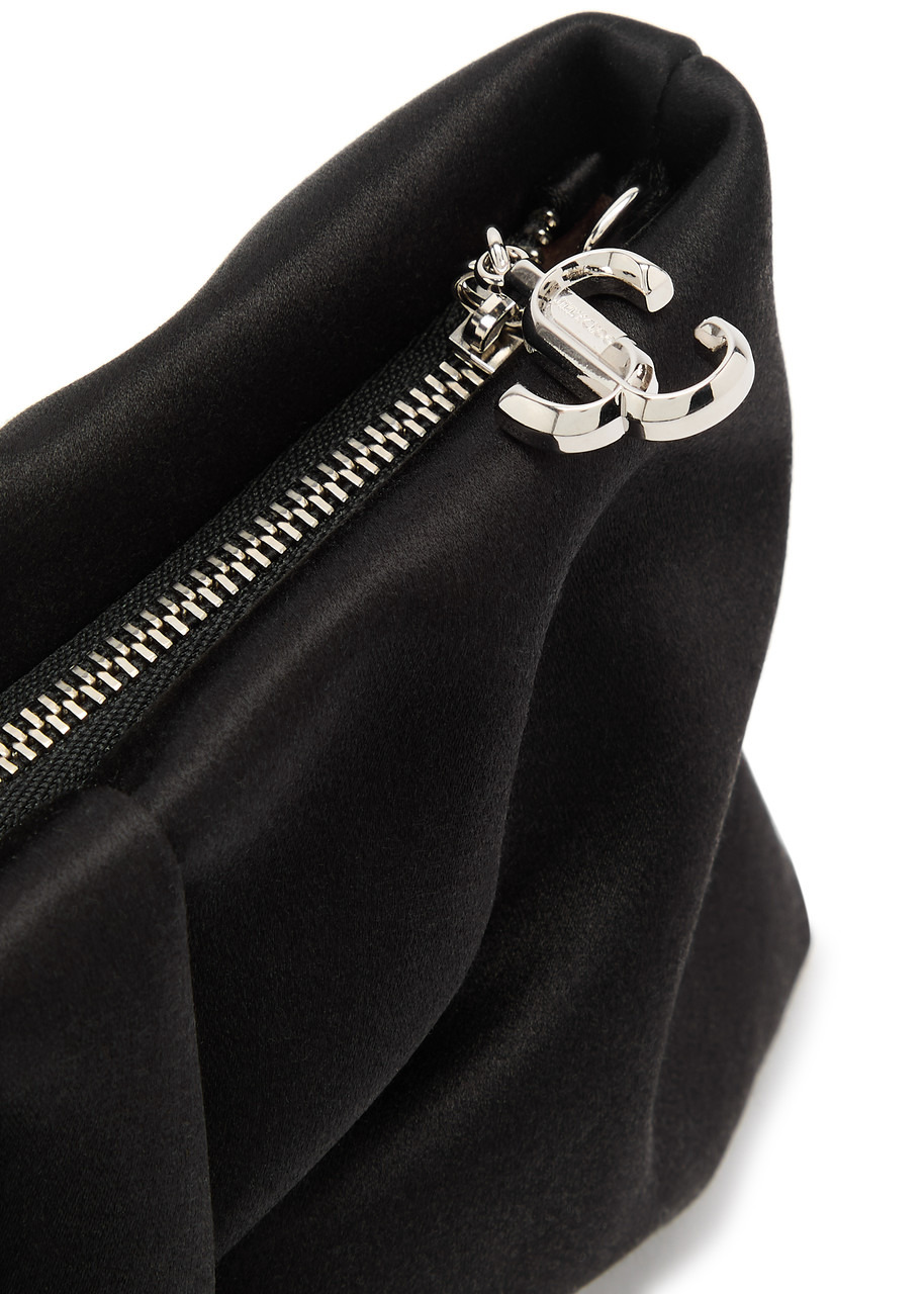 Jimmy Choo Bonny Gathered Satin Clutch - 3