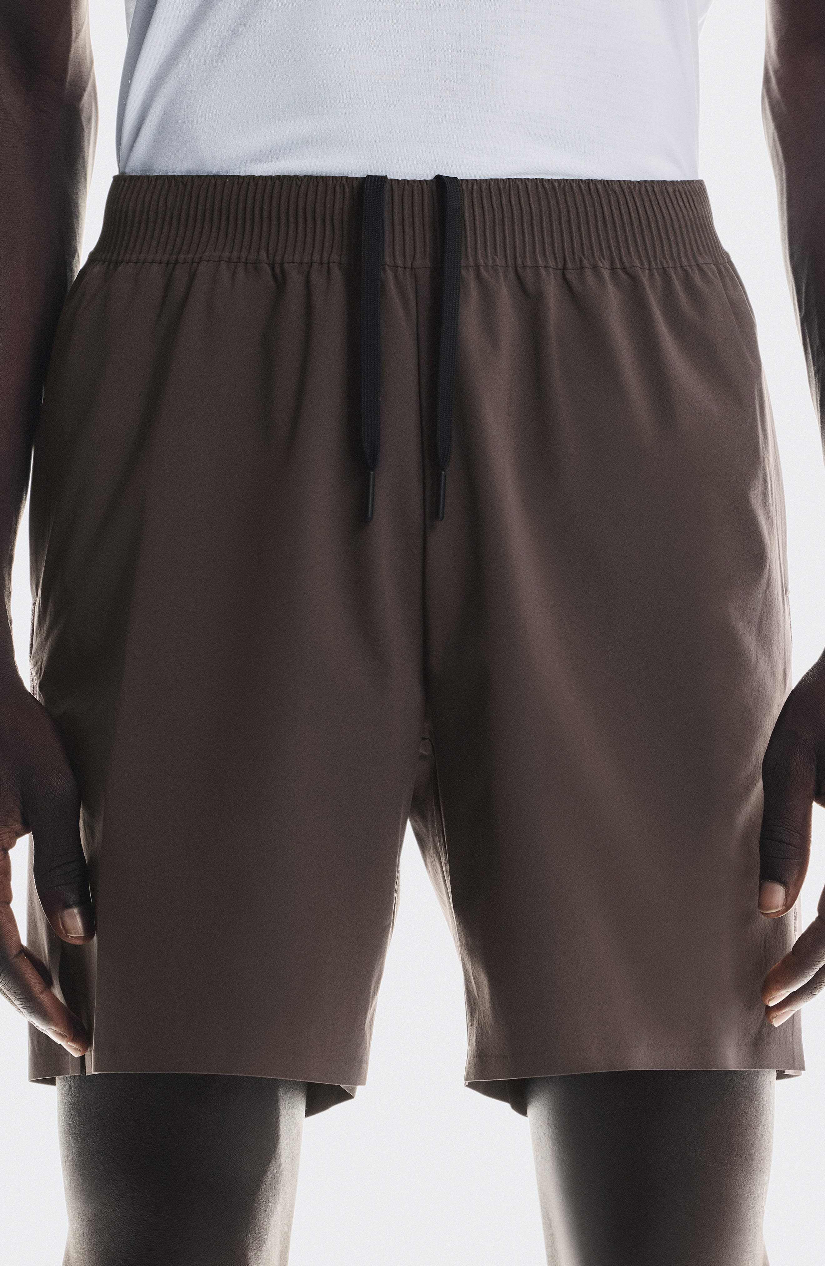 On Focus Stretch Running Shorts in Pebble at Nordstrom - 3