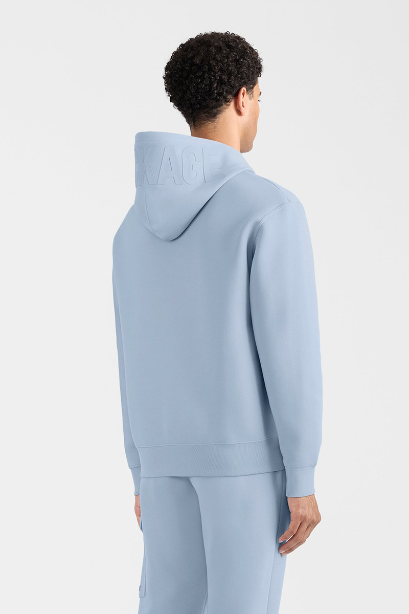 KOLTON-Z Double-Face Jersey Logo Hoodie 6