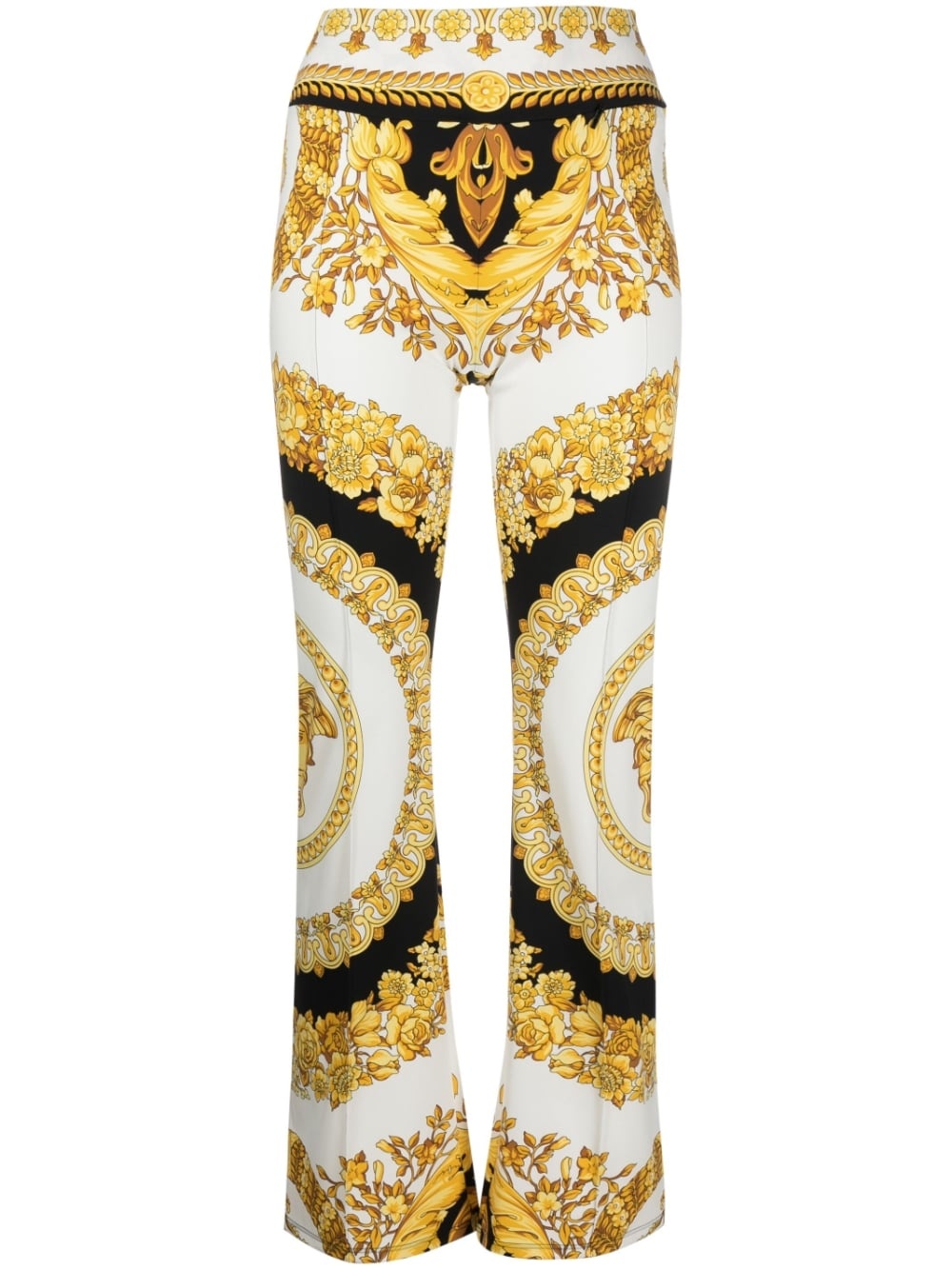Barocco-print trousers - 1