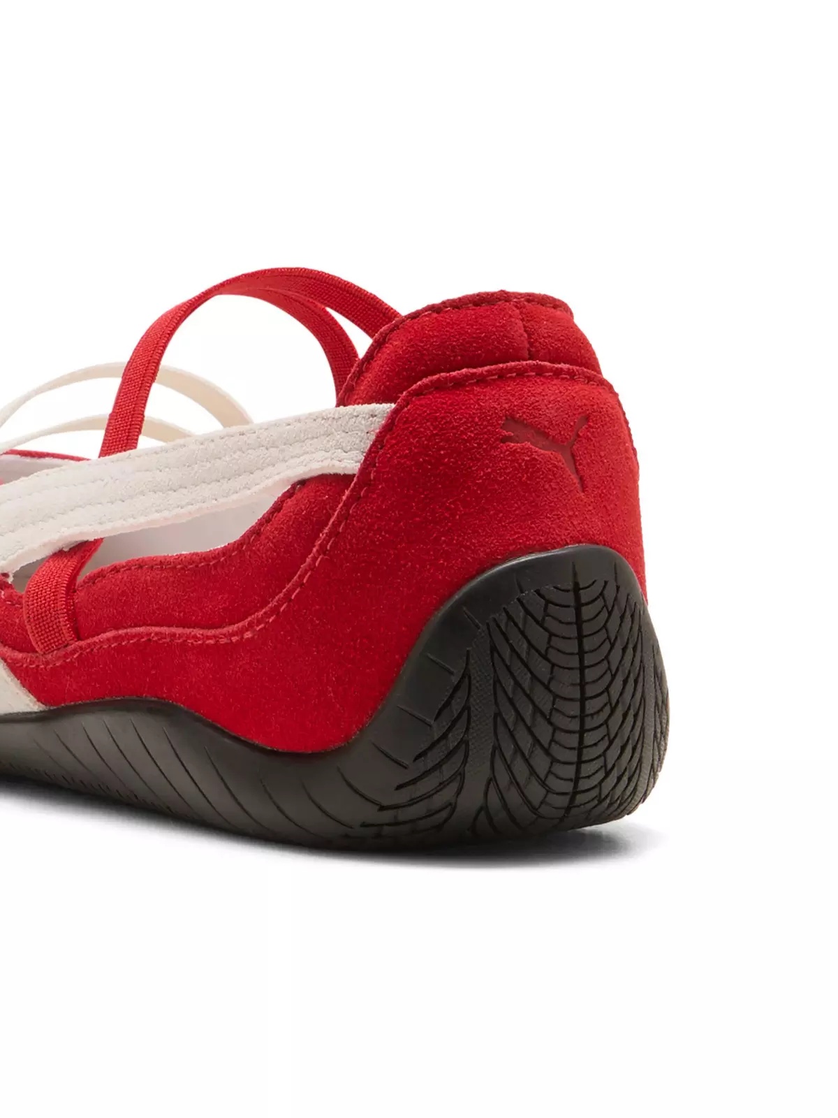 PUMA Speedcat Ballet Suede "For All Time Red/PUMA White/PUMA Black" Women's Shoe - 6
