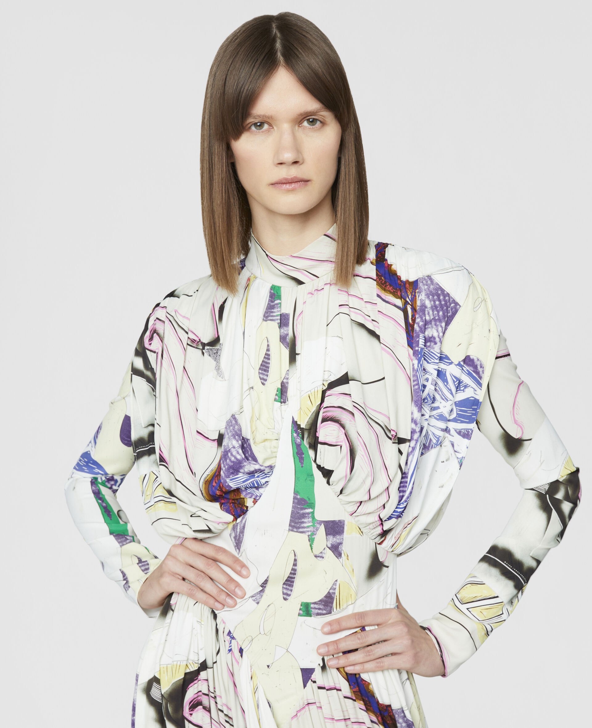 Frank Stella Ahab Inspired Printed Dress - 4