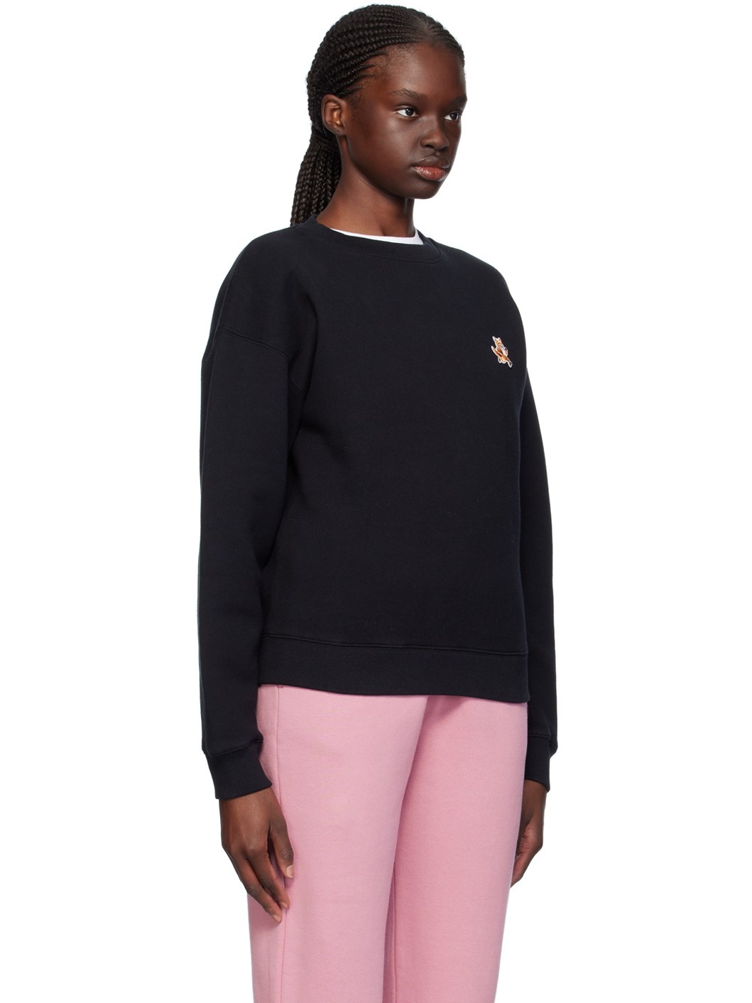 Black Speedy Fox Sweatshirt - 2