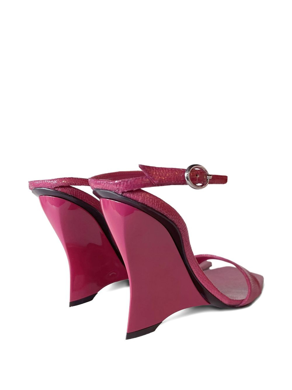 90mm D-Amber wedge sandals - 3