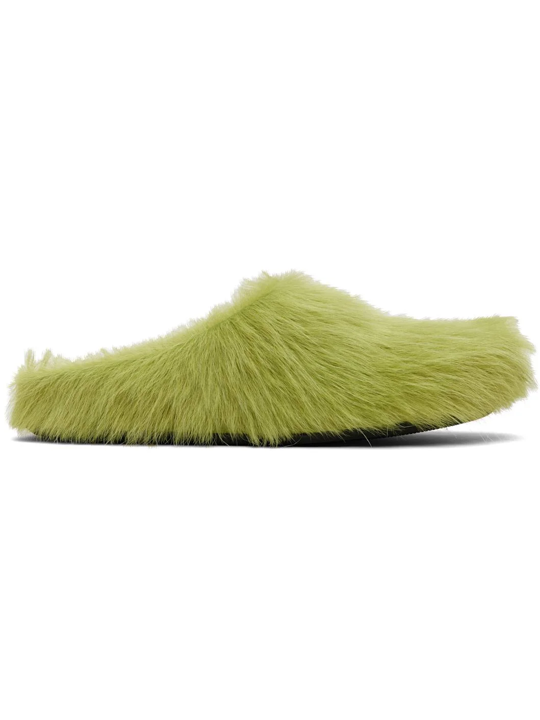 Green Fussbett Sabot Slip-on Loafers - 1