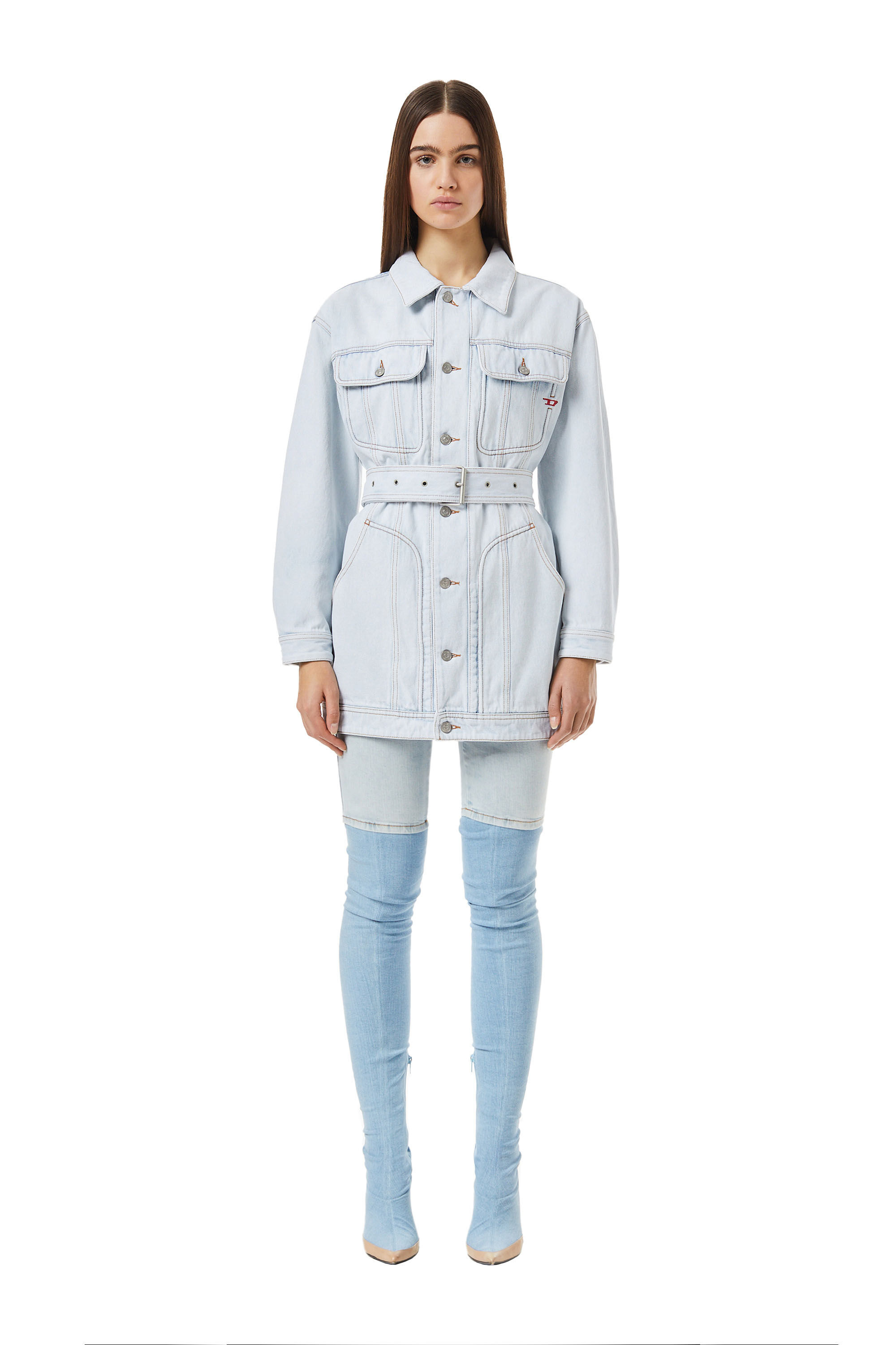 DE-FLAMINIA TRUCKER COAT - 3