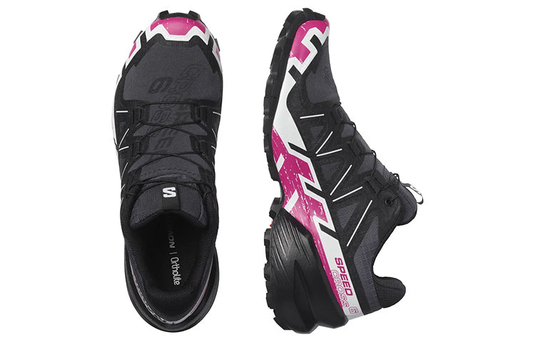 (WMNS) Salomon Speedcross 6 'Black Pink' 417430 / L41743000 - 4
