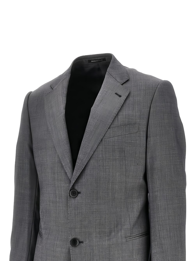 EMPORIO ARMANI single-breasted suit outlook