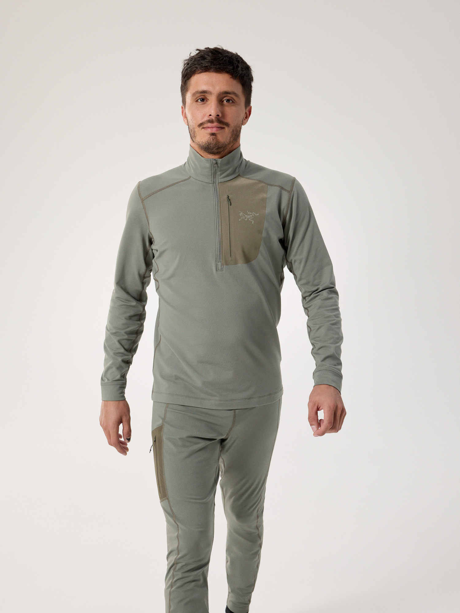 Rho LT Zip Neck - 2