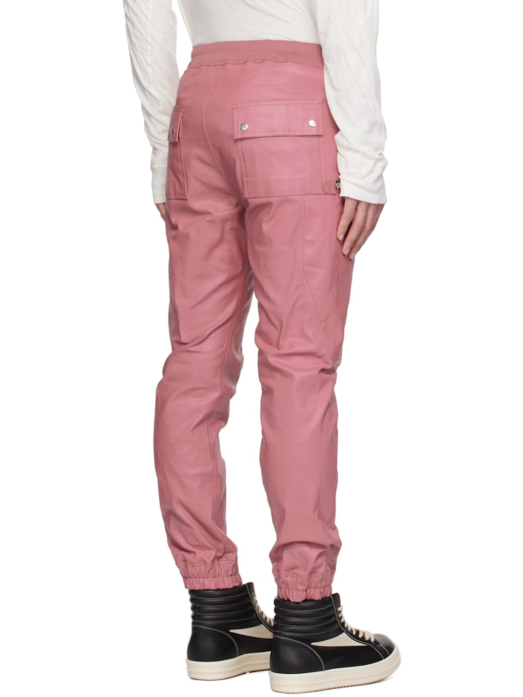 Pink Bauhaus Cargo Pants - 3