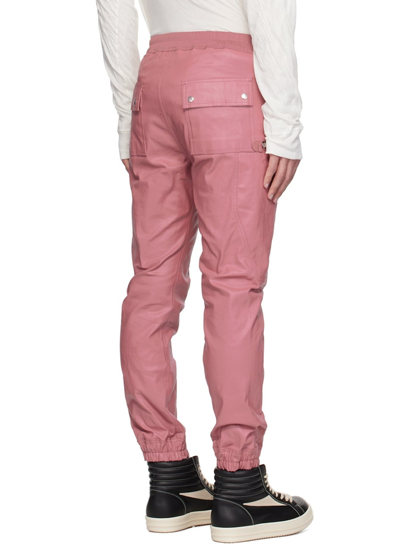 Rick Owens Pink Bauhaus Cargo Pants - 242232M188032 | REVERSIBLE