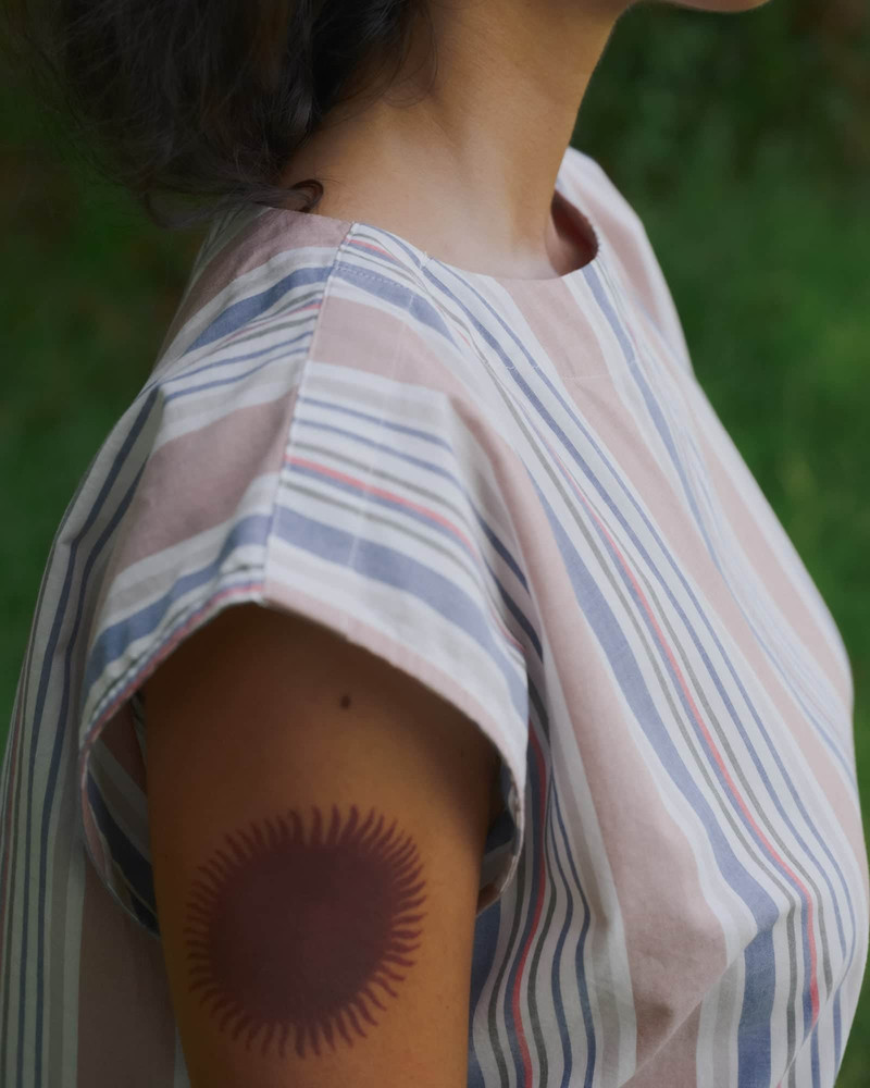 Stave Sleeveless Dress - Organic Cotton Poplin 6