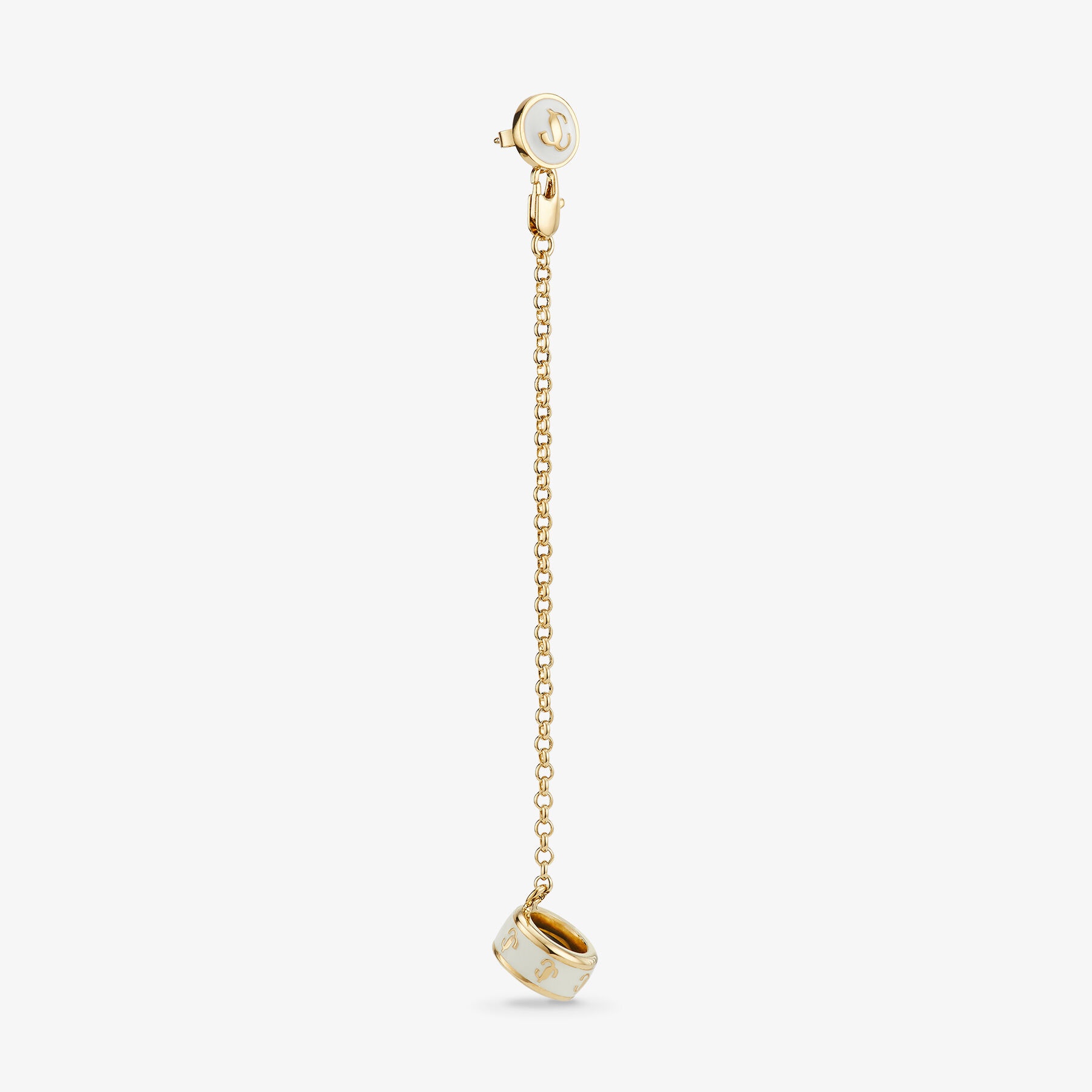 Headphone Earrings
Gold-Finish Headphone Earrings with JC Emblem - 4