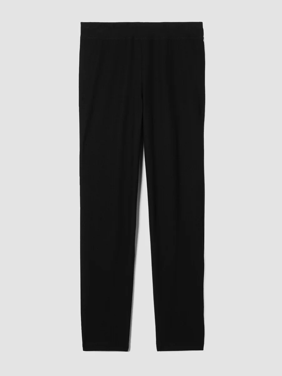 Washable Stretch Crepe Slim Pant - 1