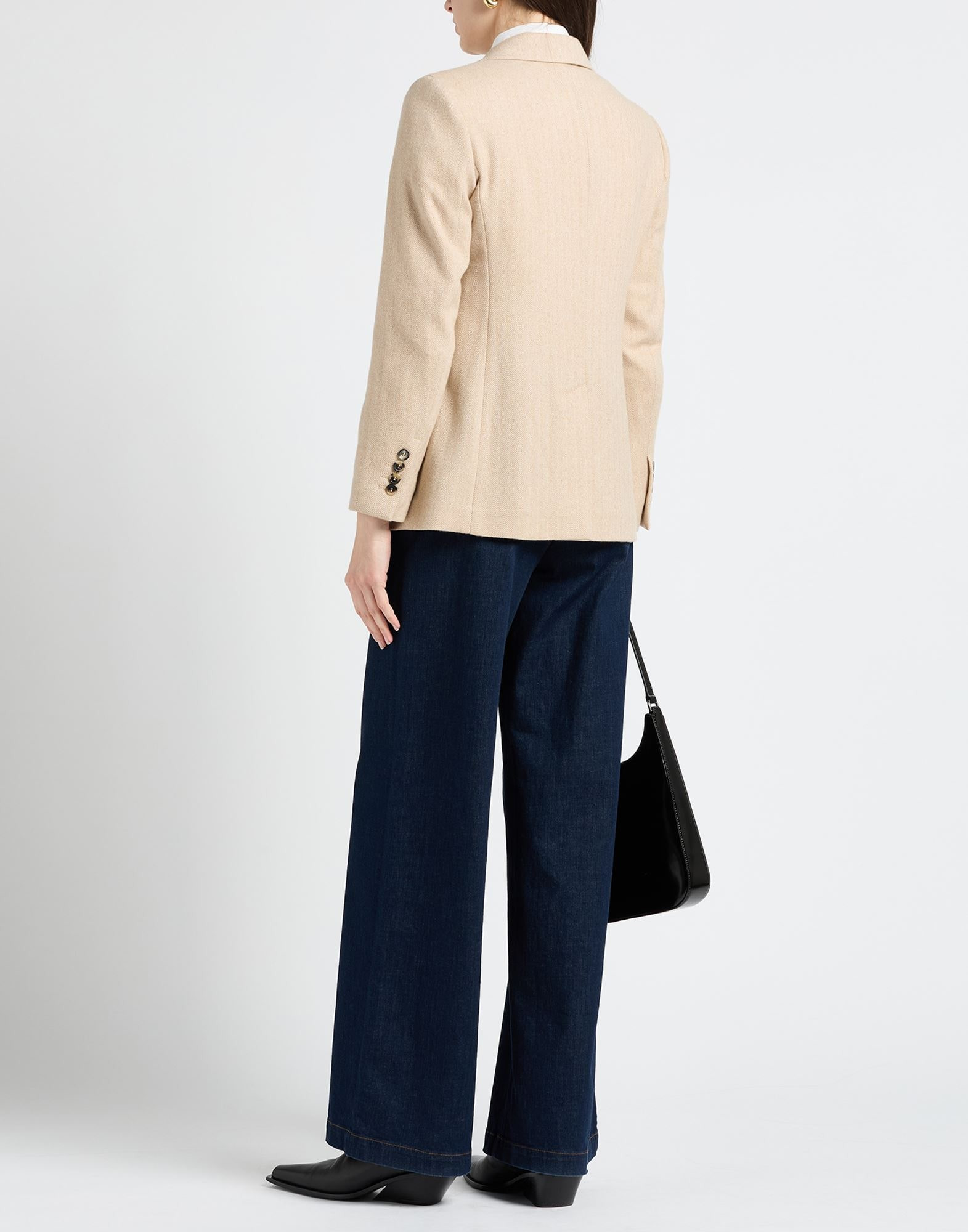 Camel Women's Blazer - 4