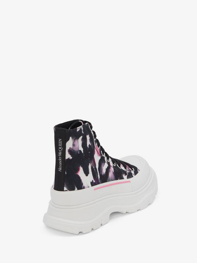 Multicolour의 여성용 Tread Slick Watercolour Graffiti Boot 3