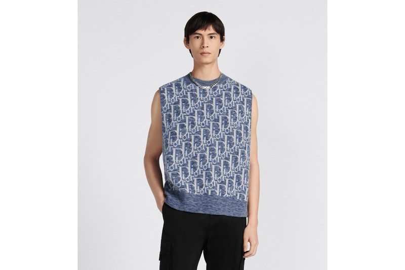 Dior Oblique Sleeveless Sweater 4